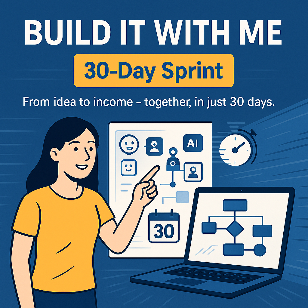 30-Day sprint image Build it with me